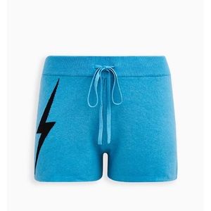 NEW Torrid 3 Sweater Short - Luxe Cozy Bolt Turquoise - Lovesick Collection